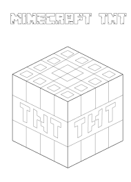 Coloring cube minecraft